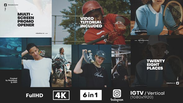 Videohive Multi Screen Promo Opener 31602669 1 Videohive Multi Screen Promo Opener 31602669