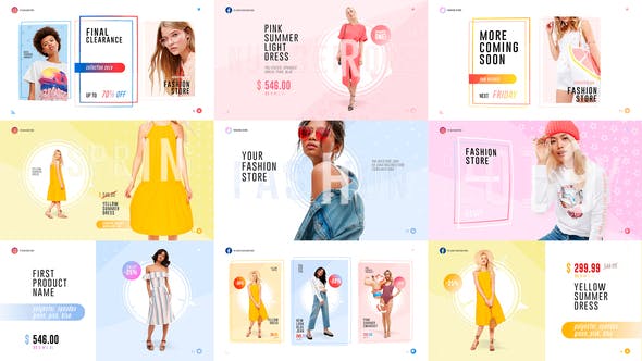 Videohive Fashion Store Pack 22383769 1 Videohive Fashion Store Pack 22383769