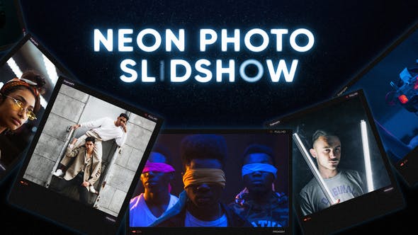 Videohive Neon Photo Slideshow 34155096 1 Videohive Neon Photo Slideshow 34155096