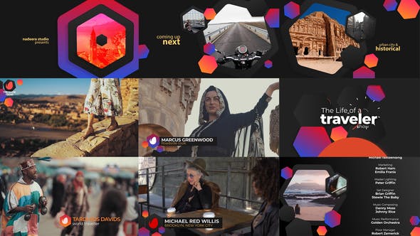 Videohive Urban Hexagon Broadcast Set 31253370 1 Videohive Urban Hexagon Broadcast Set 31253370