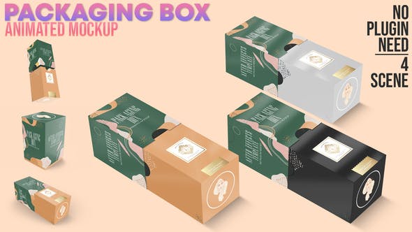Videohive Packaging Box Animated Mockup 30950514 1 Videohive Packaging Box Animated Mockup 30950514