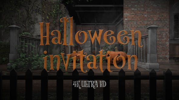Videohive Halloween Party Invitation 34083331 1 Videohive Halloween Party Invitation 34083331