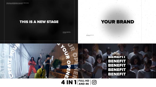 Videohive Minimal Typography Opener 34367845 1 Videohive Minimal Typography Opener 34367845