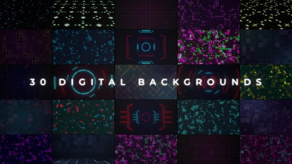 Videohive Digital Backgrounds 34370772 1 Videohive Digital Backgrounds 34370772