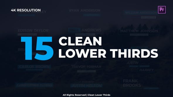 Videohive Clean Lower Thirds 29953354 1 Videohive Clean Lower Thirds 29953354