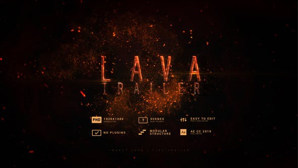 Videohive Impact Lava | Fire Trailer 30097095 1 Videohive Impact Lava | Fire Trailer 30097095