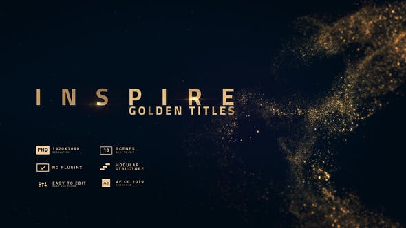 Videohive Inspire | Smooth Golden Titles 30326425 1 Videohive Inspire | Smooth Golden Titles 30326425