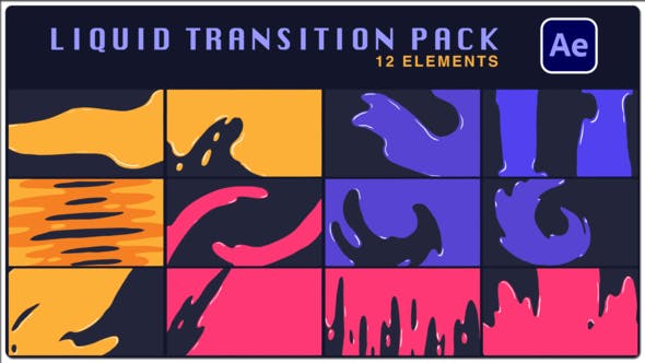 Videohive Liquid Transition Pack | After Effects 34446481 1 Videohive Liquid Transition Pack | After Effects 34446481