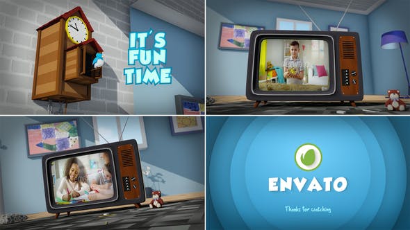 Videohive Kids Tv Opener 34042940 1 Videohive Kids Tv Opener 34042940