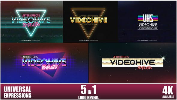 Videohive 80's Logo Reveal v2 29014584 1 Videohive 80's Logo Reveal v2 29014584