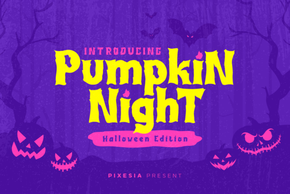 Pumpkin Night Font 1 Pumpkin Night Font
