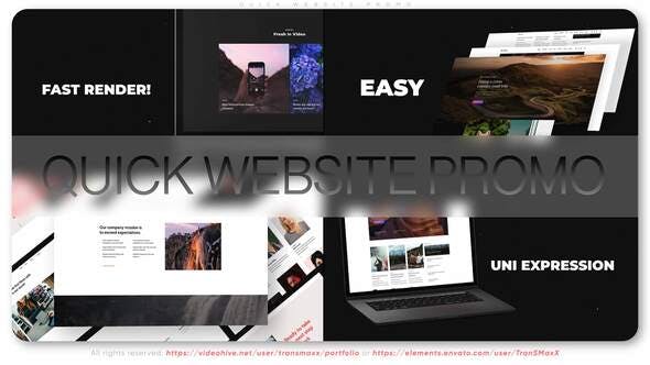 Videohive Quick Website Promo 34422560 1 Videohive Quick Website Promo 34422560