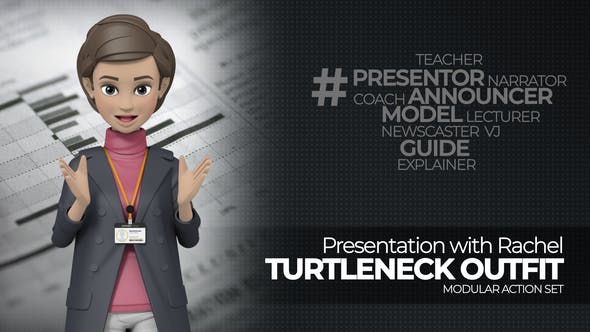 Videohive Presentation With Rachel Turtleneck Outfit 25387485 1 Videohive Presentation With Rachel Turtleneck Outfit 25387485