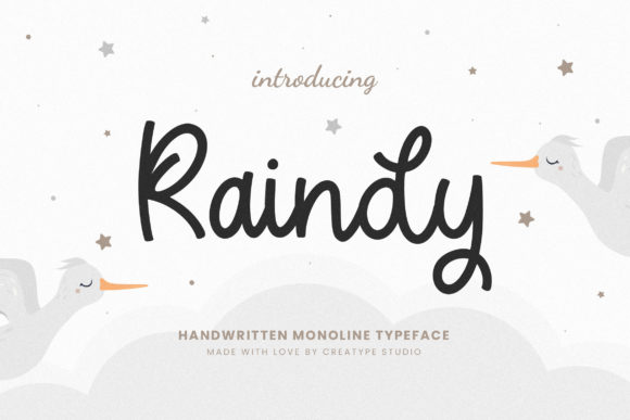 Raindy Font 1 Raindy Font