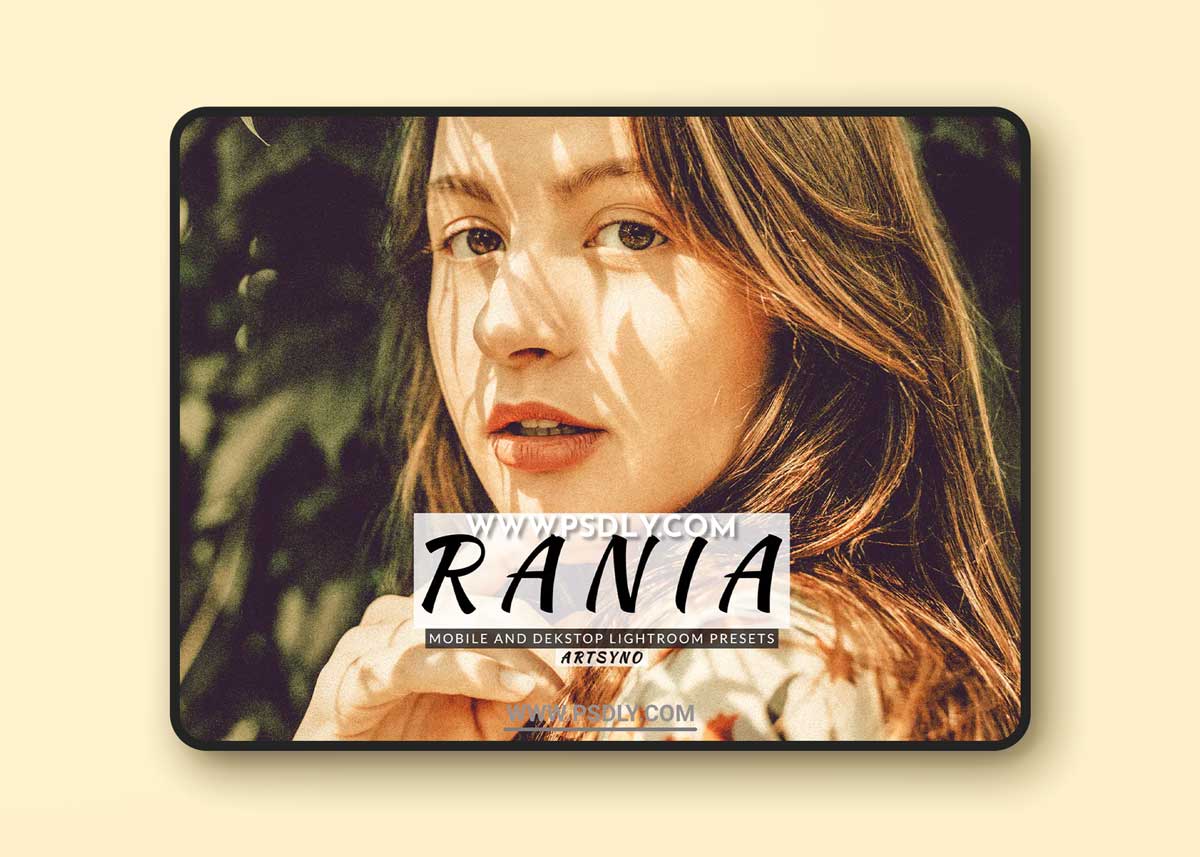 Rania Lightroom Presets Dekstop and Mobile 1 Rania Lightroom Presets Dekstop and Mobile