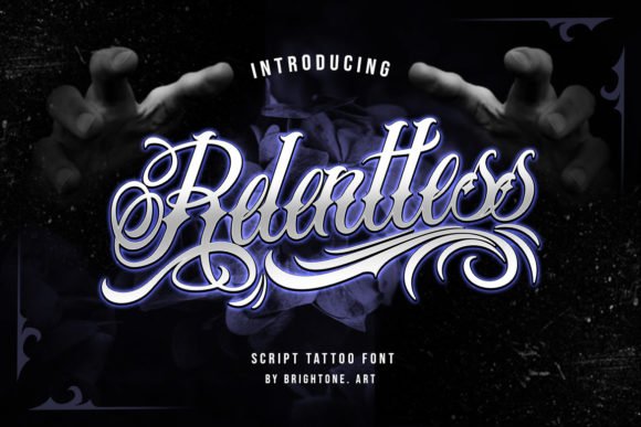 Relentless Font 1 Relentless Font