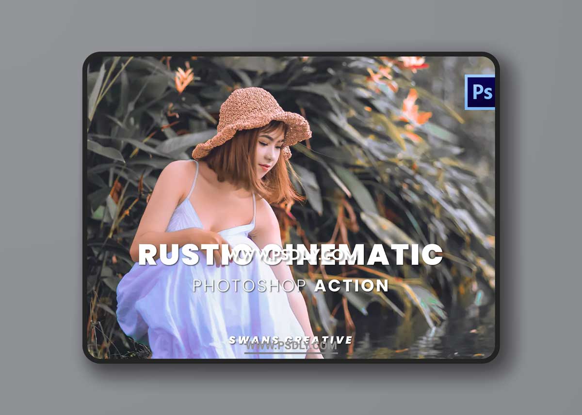 Rustic Cinematic Photoshop Action 1 Rustic Cinematic Photoshop Action