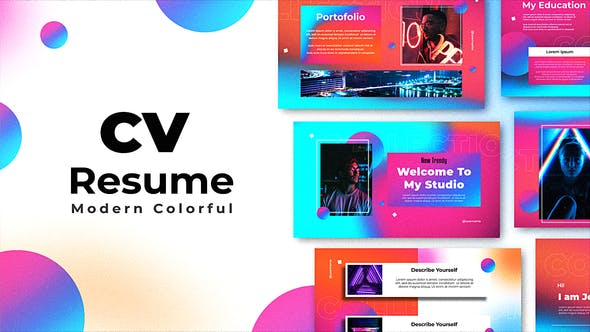 Videohive Colorful Gradient Slideshow 34193835 1 Videohive Colorful Gradient Slideshow 34193835