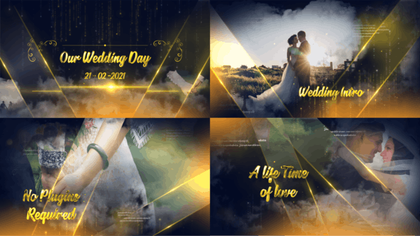 Videohive Golden Elegant Wedding Slide 28417557 1 Videohive Golden Elegant Wedding Slide 28417557