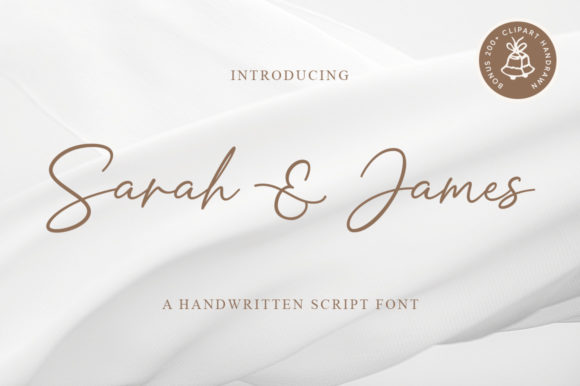 Sarah & James Font 1 Sarah & James Font