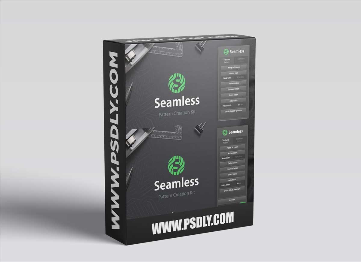 Seamless - Pattern Creation Kit for Photoshop 1 Seamless - Pattern Creation Kit for Photoshop