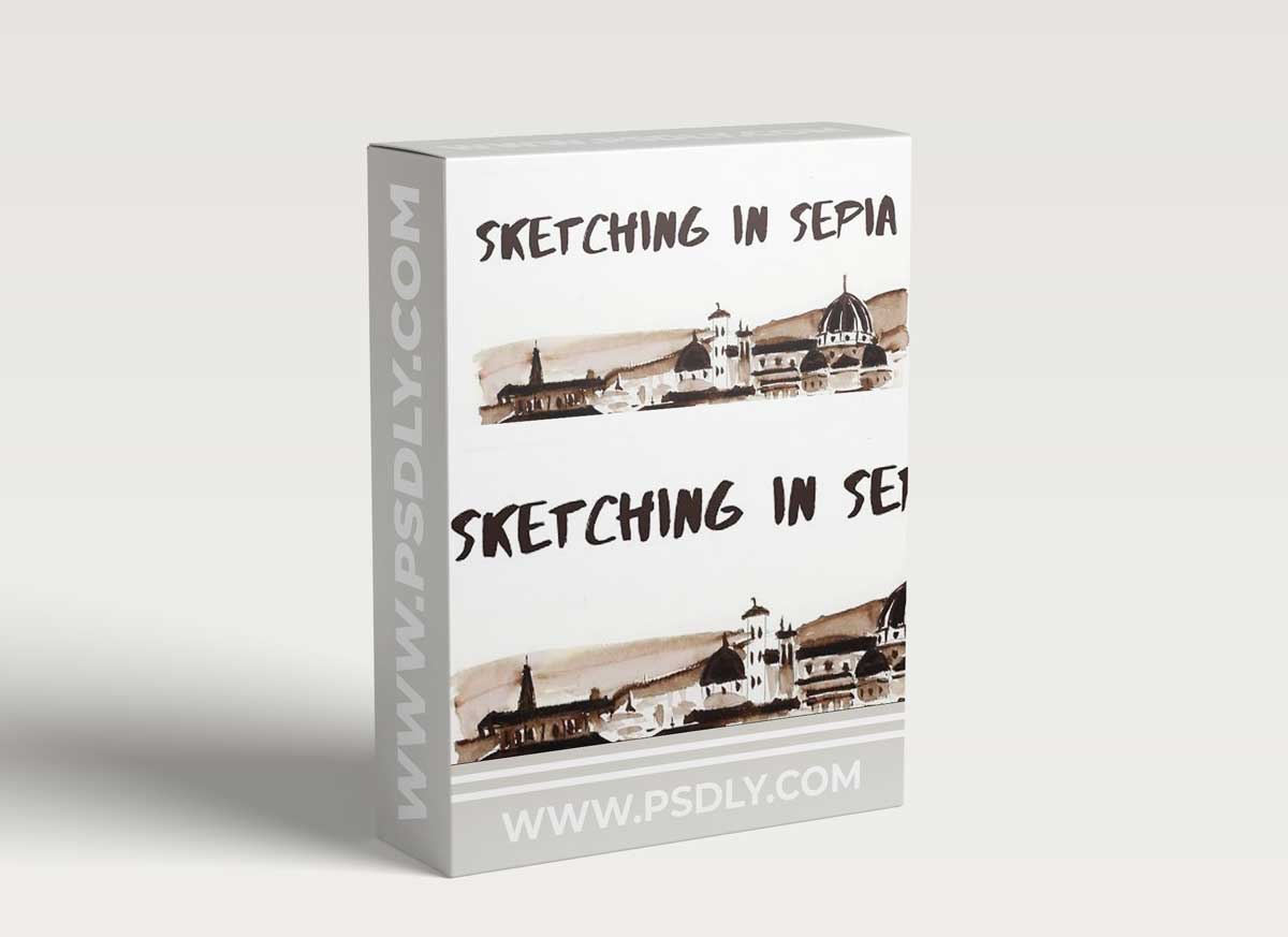 Sketching in Sepia: A Beginner's Guide to Contrast & Dramatic Values 1 Sketching in Sepia: A Beginner's Guide to Contrast & Dramatic ValuesSketching in Sepia: A Beginner's Guide to Contrast & Dramatic Values