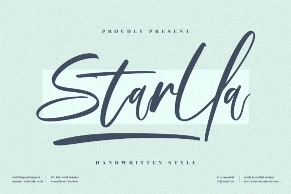 Starlla Font 1 Starlla Font