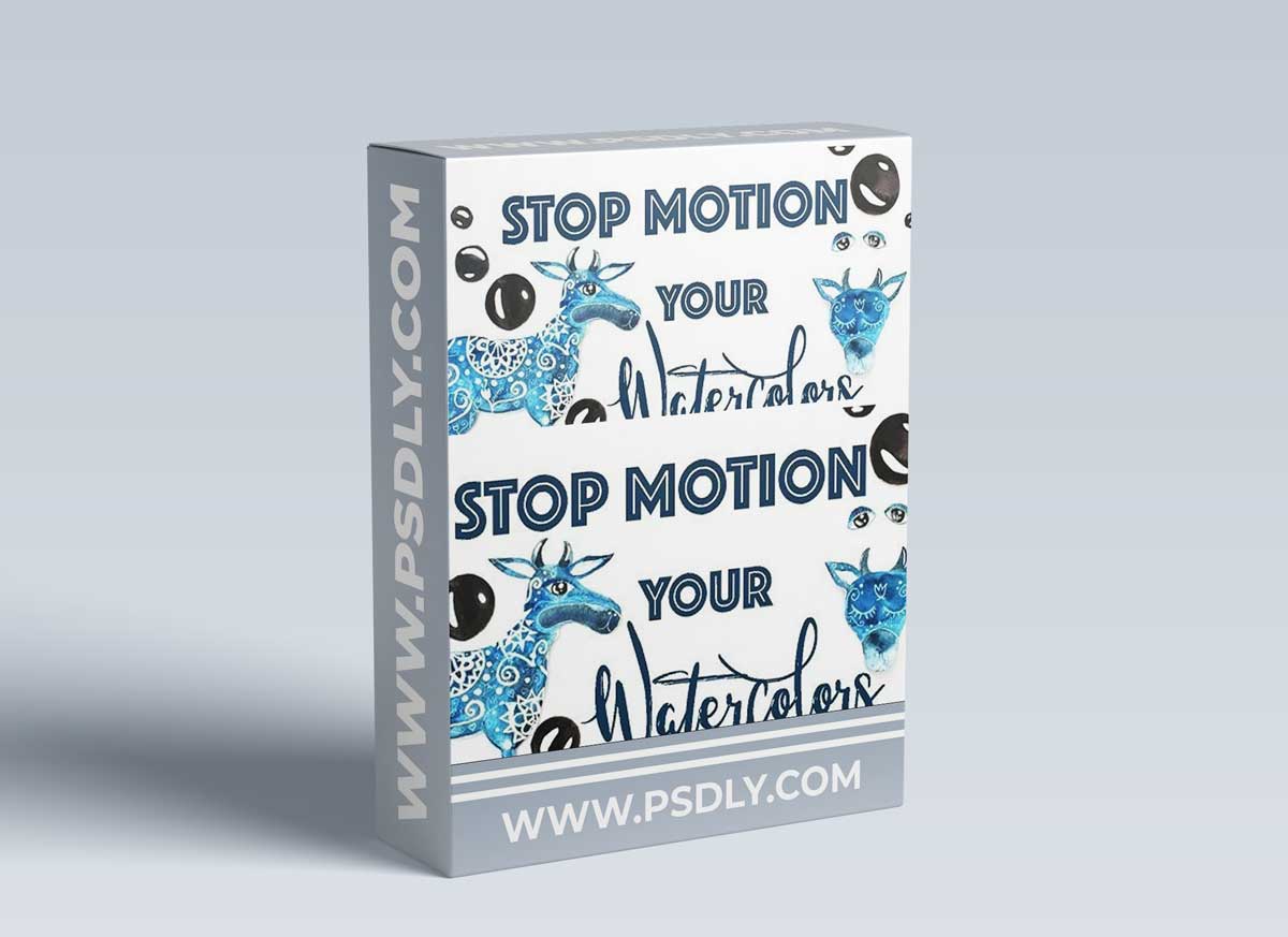 Stop Motion Your Watercolors - Create Stunning Animations From Your Illustrations 1 Stop Motion Your Watercolors - Create Stunning Animations From Your Illustrations