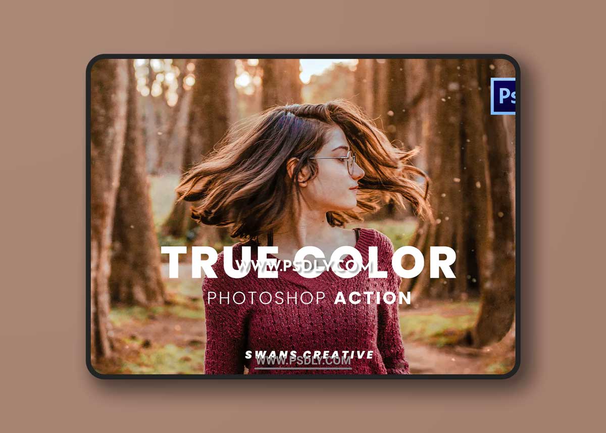 True Color Photoshop Action 1 True Color Photoshop Action