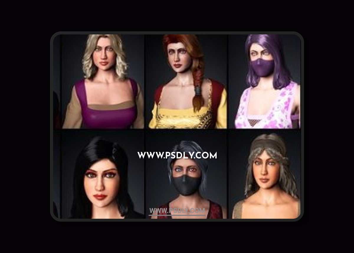 Unreal Engine - Advance Female Customization 1 Unreal Engine - Advance Female Customization