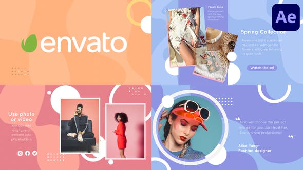 Videohive Fashion Liquid Slideshow | After Effects 34164886 1 Videohive Fashion Liquid Slideshow | After Effects 34164886