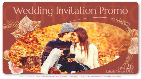 Videohive Wedding Invitation Promo 34189306 1 Videohive Wedding Invitation Promo 34189306