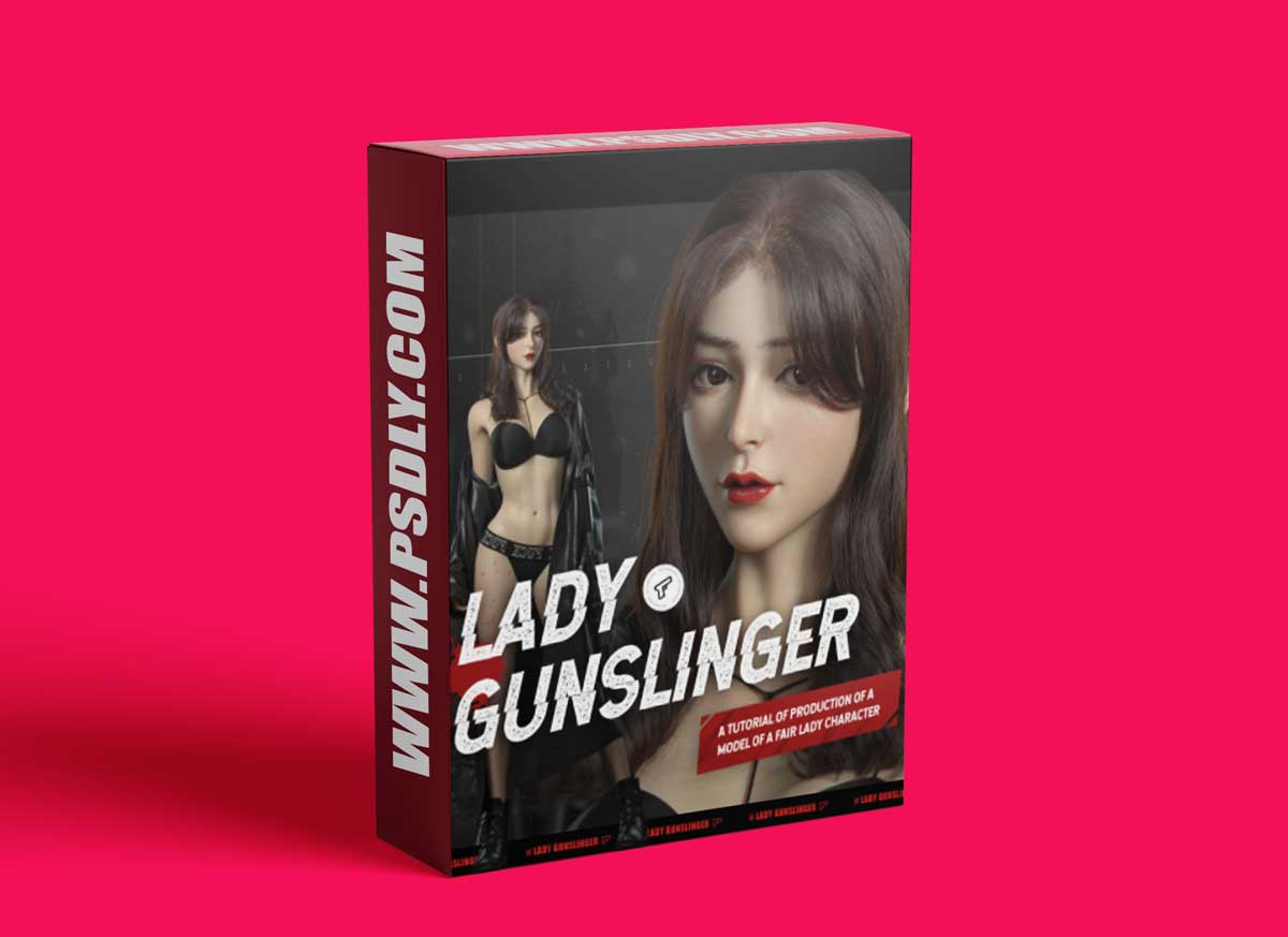 WingFox – Lady Gunslinger – A tutorial of production of a model of a fair lady character 1 WingFox – Lady Gunslinger – A tutorial of production of a model of a fair lady character