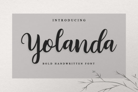 Yolanda Font 1 Yolanda Font