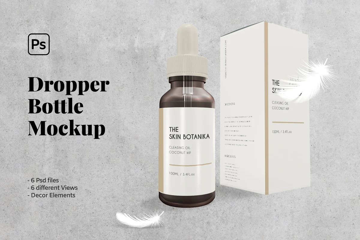 Creativemarket - Dropper Bottle Packaging Mockup 6425663 1 Creativemarket - Dropper Bottle Packaging Mockup 6425663