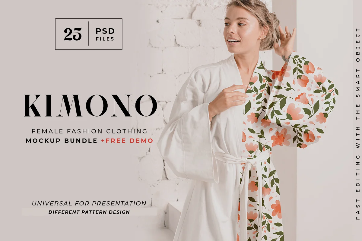 CreativeMarket - Kimono Dress Mockup Bundle + Freebie 6520833 1 CreativeMarket - Kimono Dress Mockup Bundle + Freebie 6520833