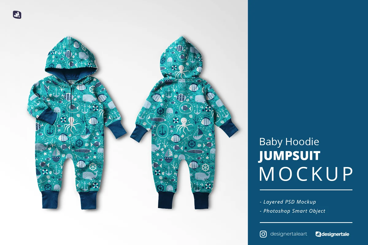 CreativeMarket - Baby Hoodie Jumpsuit Mockup 6231738 1 CreativeMarket - Baby Hoodie Jumpsuit Mockup 6231738