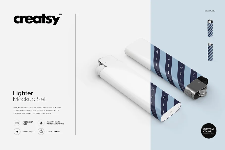 CM - Lighter Mockup Set 1759941 1 CM - Lighter Mockup Set 1759941