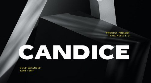 Candice - Heavy Bold Expanded Display Game Sans 1 Candice - Heavy Bold Expanded Display Game Sans
