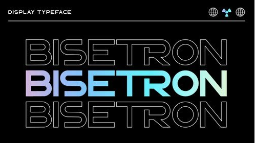 Bisetron - Business Font 1 Bisetron - Business Font