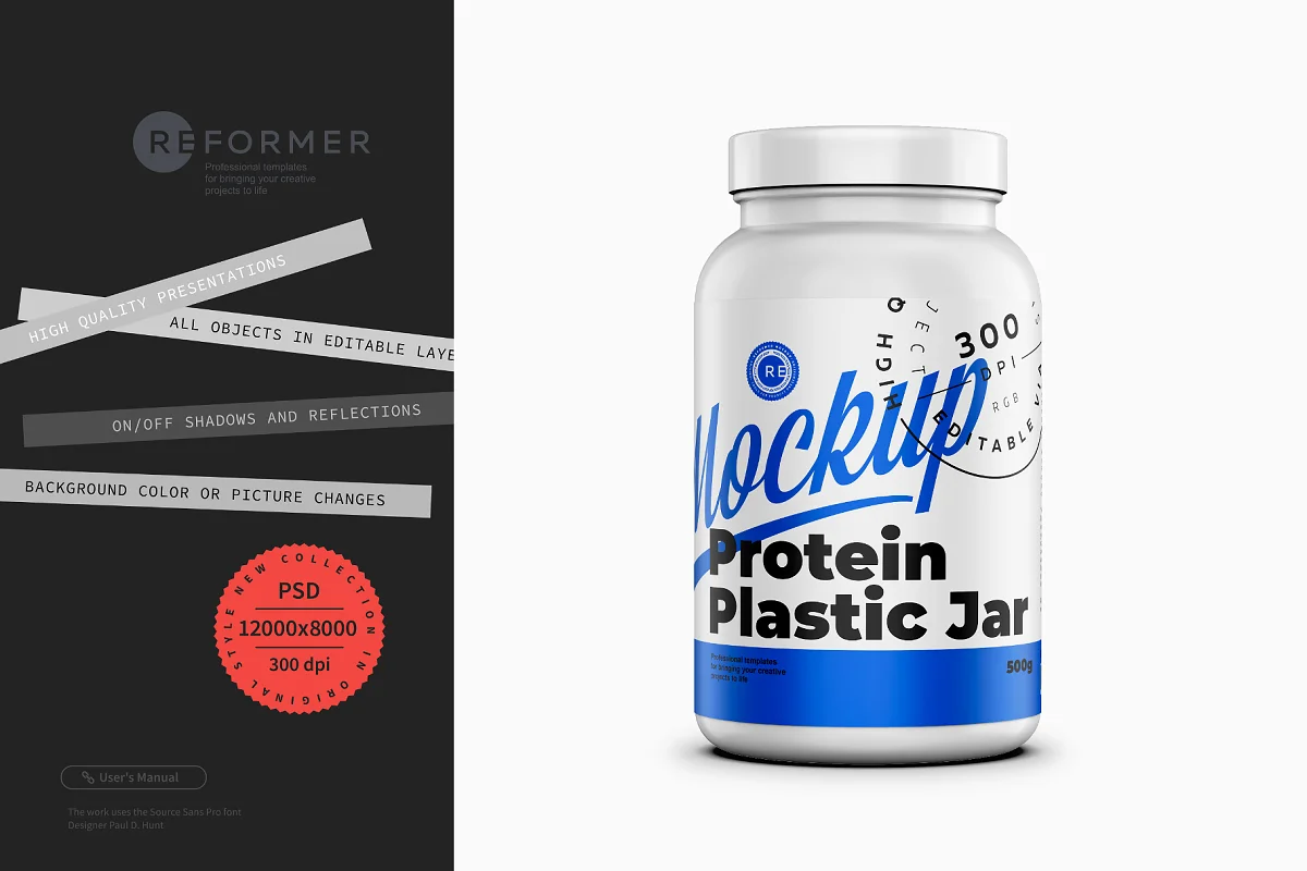 CreativeMarket - Glossy Protein Jar Mockup 250g 6488854 1 CreativeMarket - Glossy Protein Jar Mockup 250g 6488854