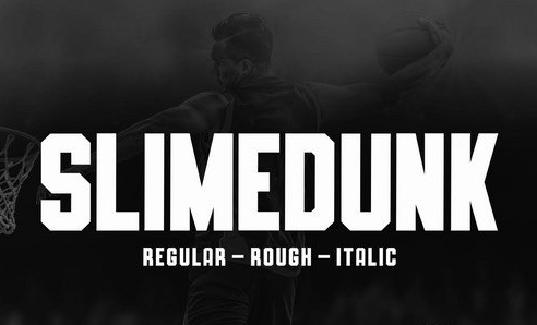 Slimedunk - Serif Display Font 1 Slimedunk - Serif Display Font