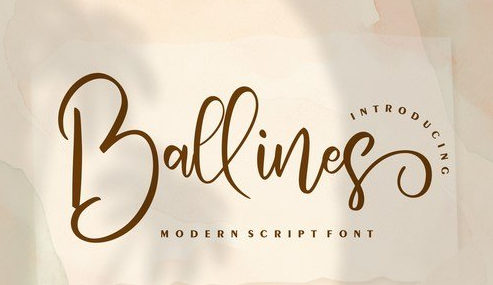 Ballines Modern Script 1 Ballines Modern Script