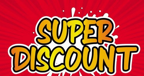 Super Discount - Playful Display Font 1 Super Discount - Playful Display Font