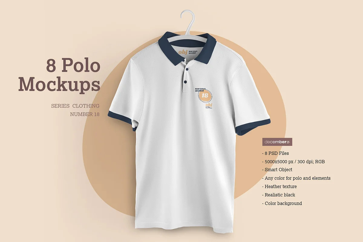 CreativeMarket - 8 Mockups Men Polo 6472306 1 CreativeMarket - 8 Mockups Men Polo 6472306