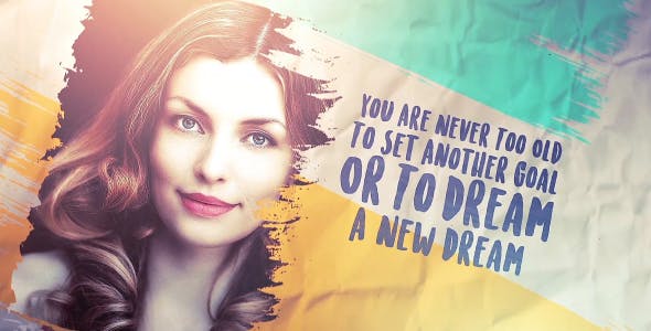 Videohive Brush Stroke slideshow Images and Quotes (2 Versions) 20851895 1 Videohive Brush Stroke slideshow Images and Quotes (2 Versions) 20851895