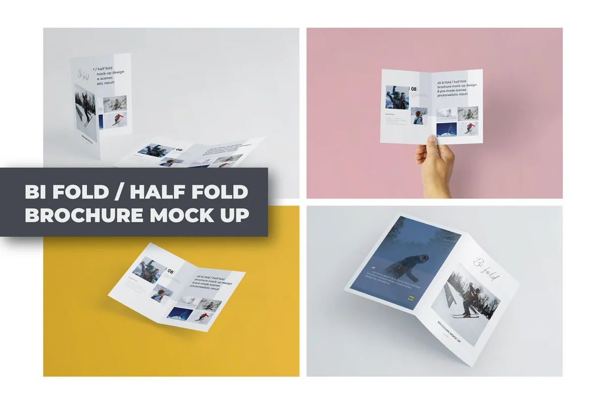 CreativeMarket - A5 Bifold Half-Fold Brochure Mockup 2564002 1 CreativeMarket - A5 Bifold Half-Fold Brochure Mockup 2564002