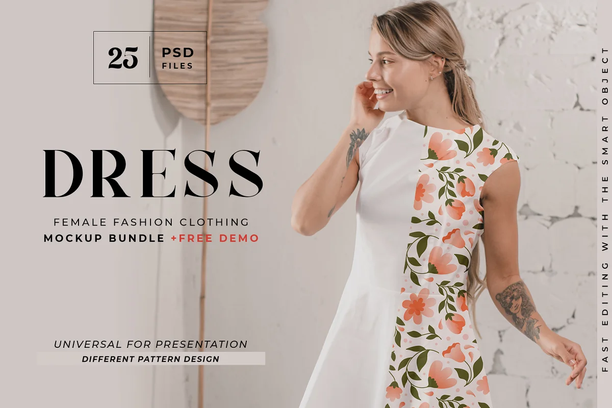 CreativeMarket - Women Sleeveless Dress Mockup Bundle 6504474 1 CreativeMarket - Women Sleeveless Dress Mockup Bundle 6504474