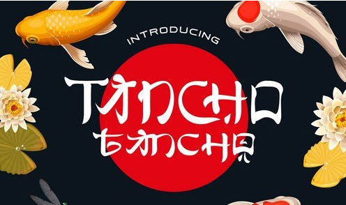 Tancho Font 1 Tancho Font
