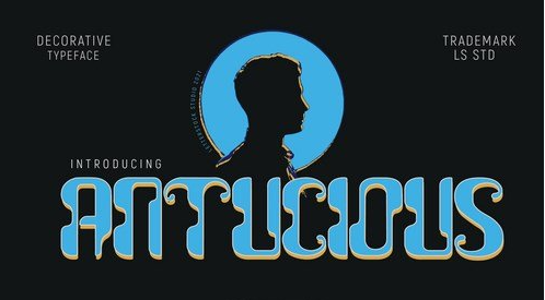 Antucious Font 1 Antucious Font